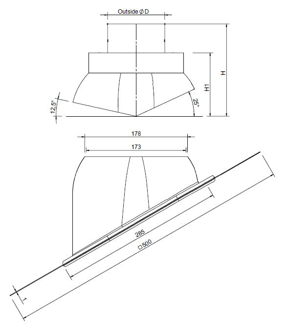 Burgerhout Dakdoorvoerpan lijntekening
lood 500x500 + schaal 400453549 Gratis verzending door heel Nederland vanaf €150,- in de btw Nergens goedkoper dan bij ons | CVketel.nl