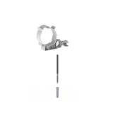 Burgerhout Easysafe muurbeugel PP 80mm wit 400452203 | CVketel.nl