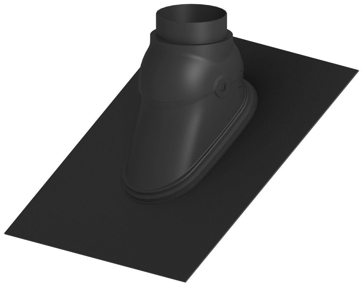 Burgerhout FX Easy Doorvoerpan 140 Zwart 400472007 | CVketel.nl