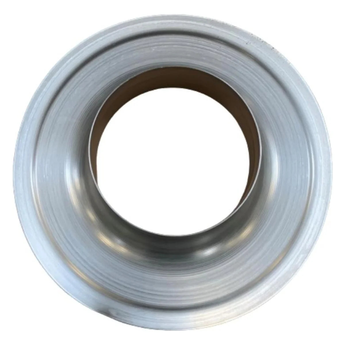 Burgerhout Plakplaat aluminium 138mm Boven aanzicht | Gratis verzending door heel Nederland vanaf €150,- in de btw Nergens goedkoper dan bij ons | CVketel.nl