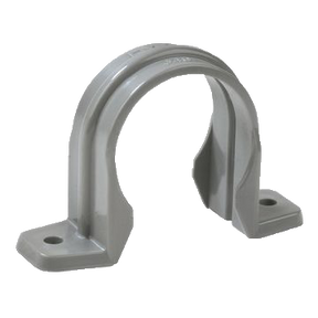Dyka PVC Omegazadel 40mm grijs | CVketel.nl
