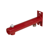 Kleinpakket Expansievatbeugel 3-gats rond rood met puntstuk en ontluchter | CVketel.nl