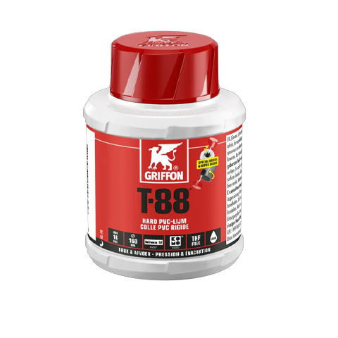Griffon Hard PVC lijm KIWA-keur inhoud 250 ml 6110030 | CVketel.nl