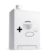 Intergas Kombi Kompakt HRE 36/30 7,1 - 26,3 kW CW5 60/100mm 043487| CVketel.nl