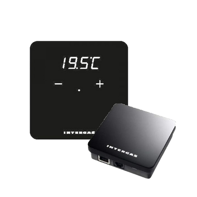 Intergas modulerende kamerthermostaat Comfort Touch zwart inclusief gateway 032024